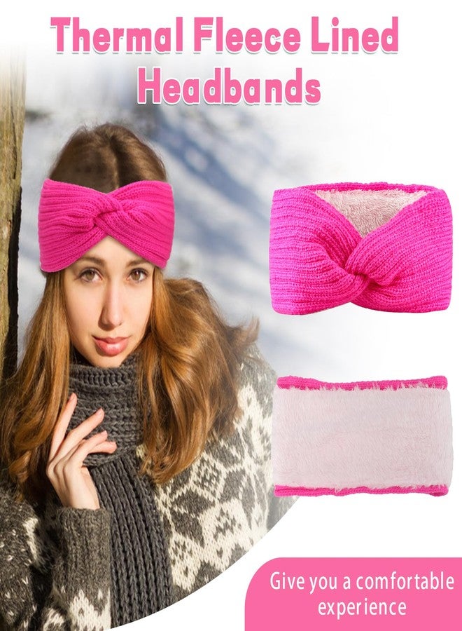 Regilt 2 Sets Figure Skating Leg Warmers Gloves Headband Set Zipper Fleece Lined Leg Warmers Socks for Ice Skating (Gray&Hot Pink-Long) - Image 5